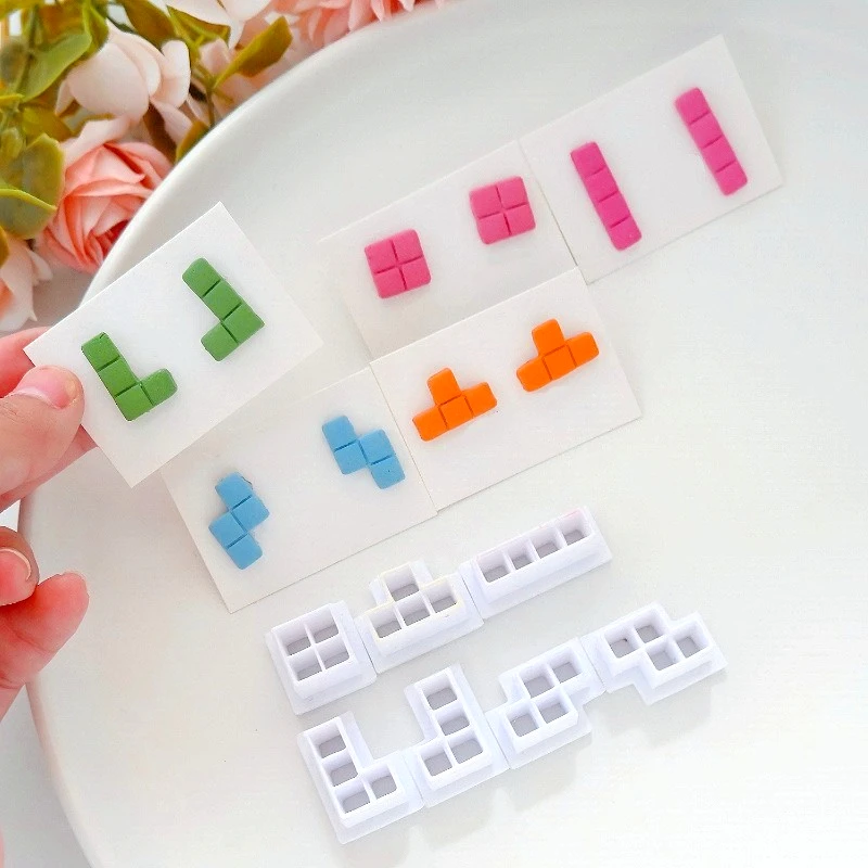 7Pcs/Set Tetris Sof…