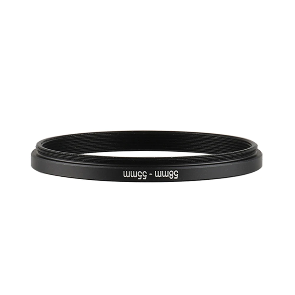 New Camera Lens Filter Metal Adapter Ring 58mm-55mm Step Down Ring Set 58 To 55 58-55mm 58-55 Filter Adapter Camera Adapter Ring