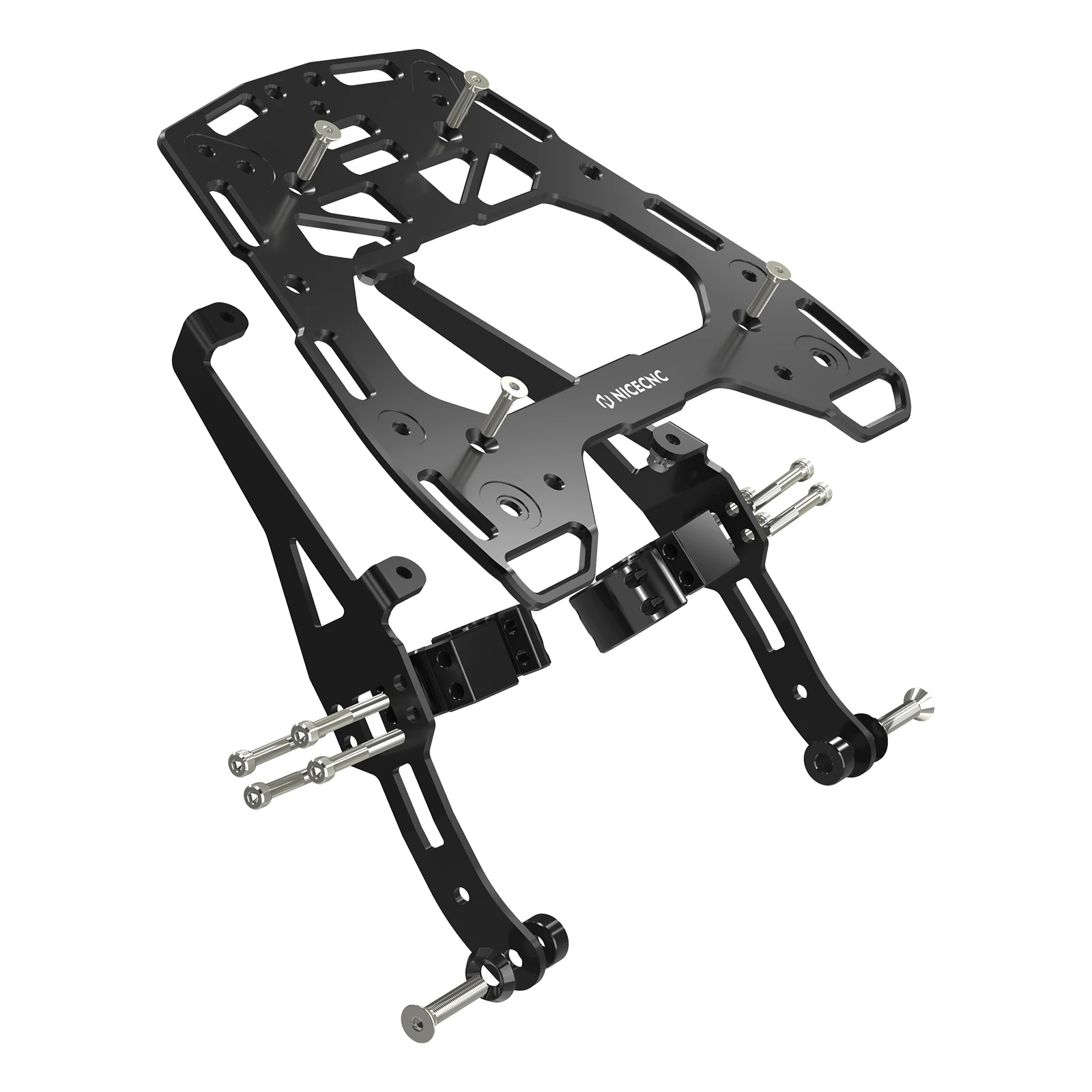 

For Ducati DesertX 2022 2023 2024 Motorcycle Rear Luggage Rack Cargo Top Case Bracket Holder Rack-less Fit Desert X 2022-2023