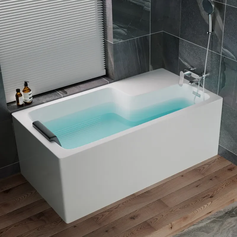 for Acrylic Corner Cut Bathtub High End Private Home Surf Massage Bath Tub