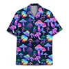 Hawaiian Shirt For Men - Colorful 3D Print Beach Aloha Shirt