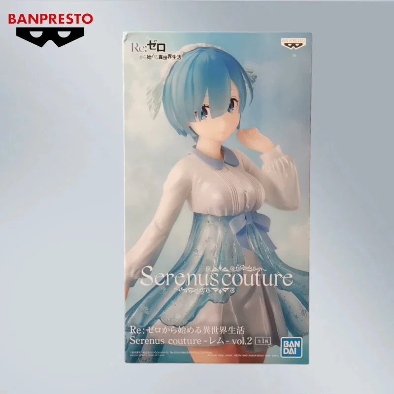 

In Stock Bandai Original Banpresto Espresto Monster Motions Re Remu Action Figure Model Doll Brand New Boxed Anime Characters