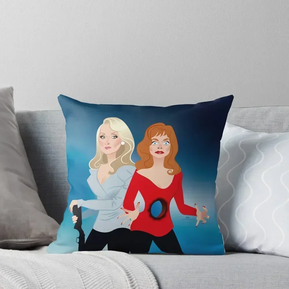 

Mad & Hel Throw Pillow Christmas Pillow Covers anime girl pillowcases for sofa cushions Decorative Cover For Living Room pillow