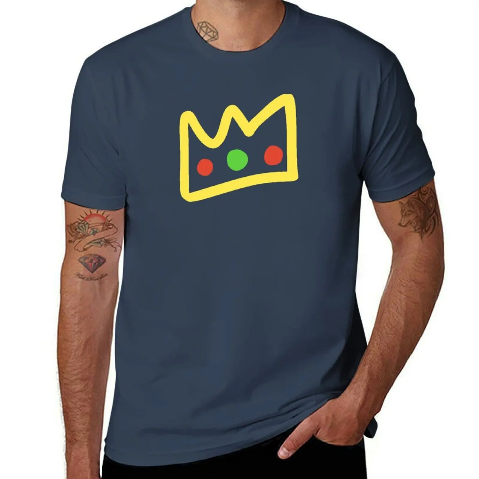 

Ranboo Crown T-Shirt Holiday All Match T-Shirt