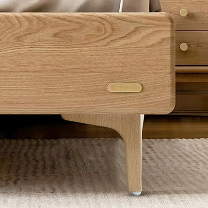 Oulylan Triangle Furniture Legs Wear-resistant Replacement Cabinet Legs Anti Scratch Wood Grain Cupboard Sofa Chair Feet