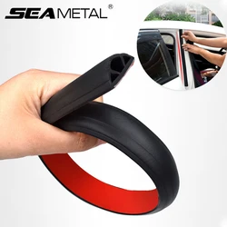 SEAMETAL 1m Car Door Rubber Seal Strip Auto Front Door Edge Weatherstrip Sealing Strips For B Pillar Protection Car Door Sealant