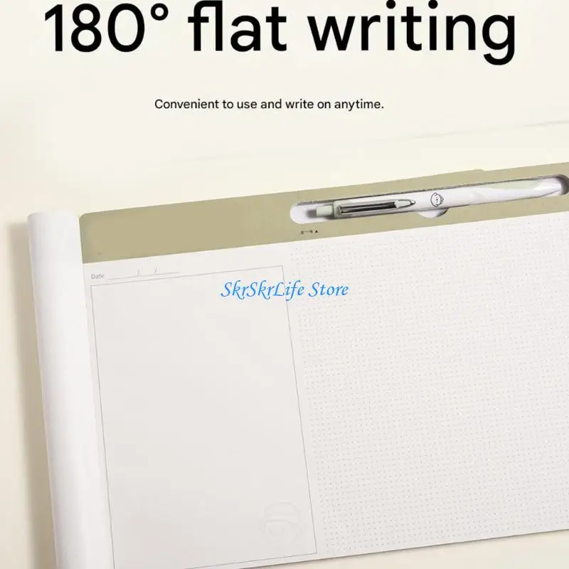 

E65E Desktop Letter Size Notepads 60 Sheets Tearable Memo Pad for Daily Scheduling Writing Sketching and Note Organization