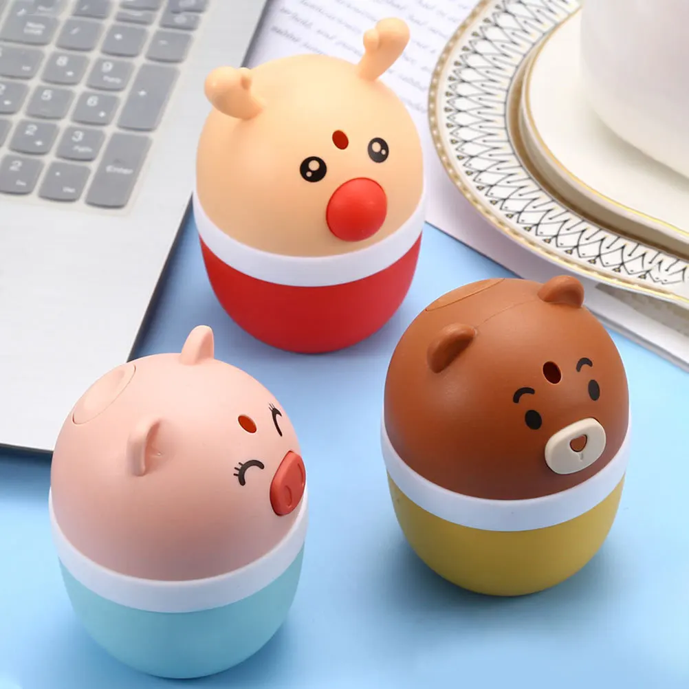 

3Pcs Toothpick Storage Box Push-Type Automatic Dispenser Creative Holder Assorted Colors Practical Convenient for Home Use