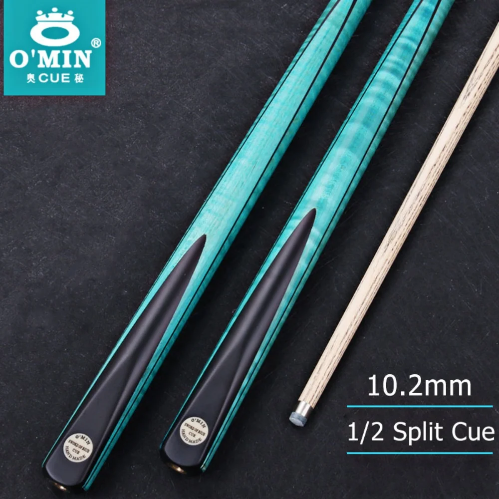 OMIN 57In Sword Of Blue Style White Ash Billiard Pool Cue Stick 10.2/11.2mm