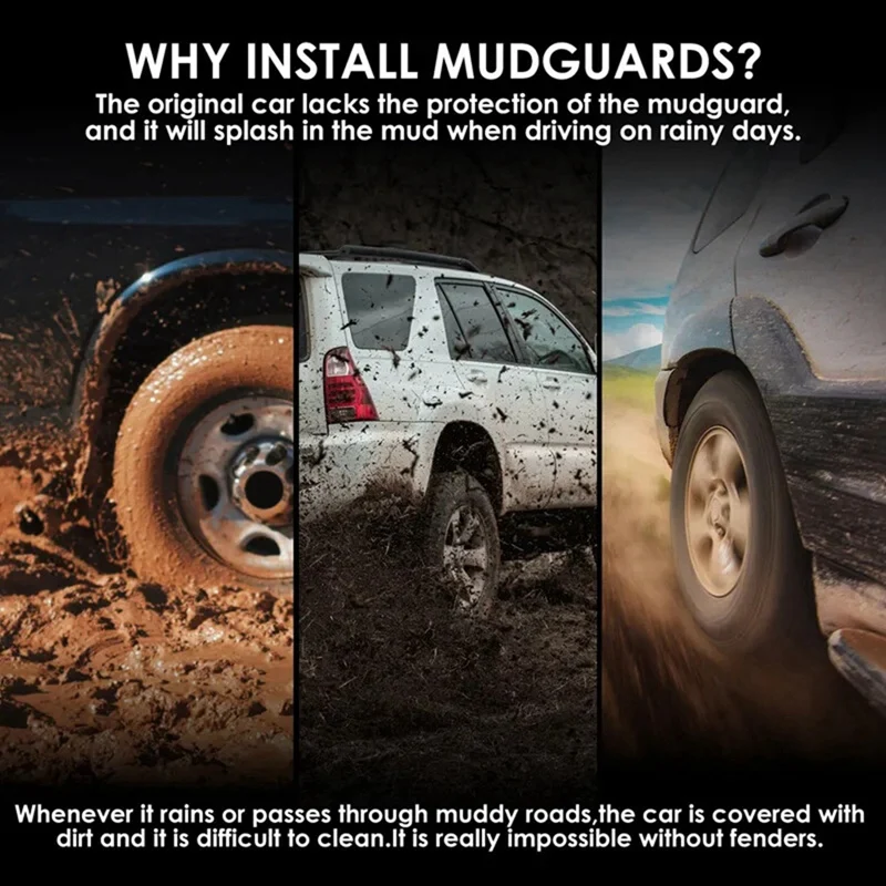 سدادات طين للسيارة واقيات الطين ، واقيات الطين الرشاش ، رفرف لدولد ميني ، BYD Seagull ، إكسسوارات السيارة ، * ، phin ، 4