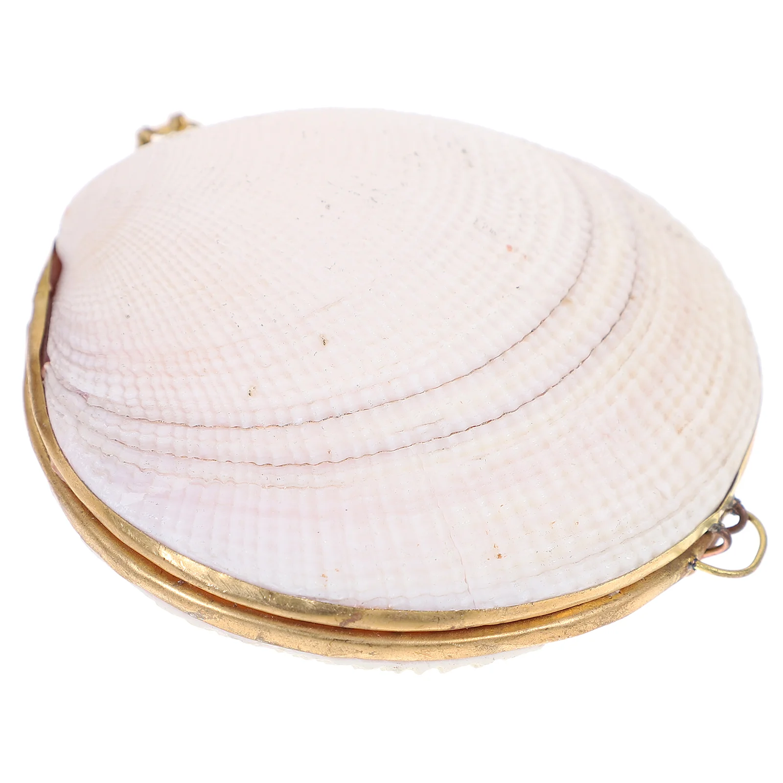7 -8cm Seashells Storage Case Ring Earring Container Sundries Organizer Pink Travel