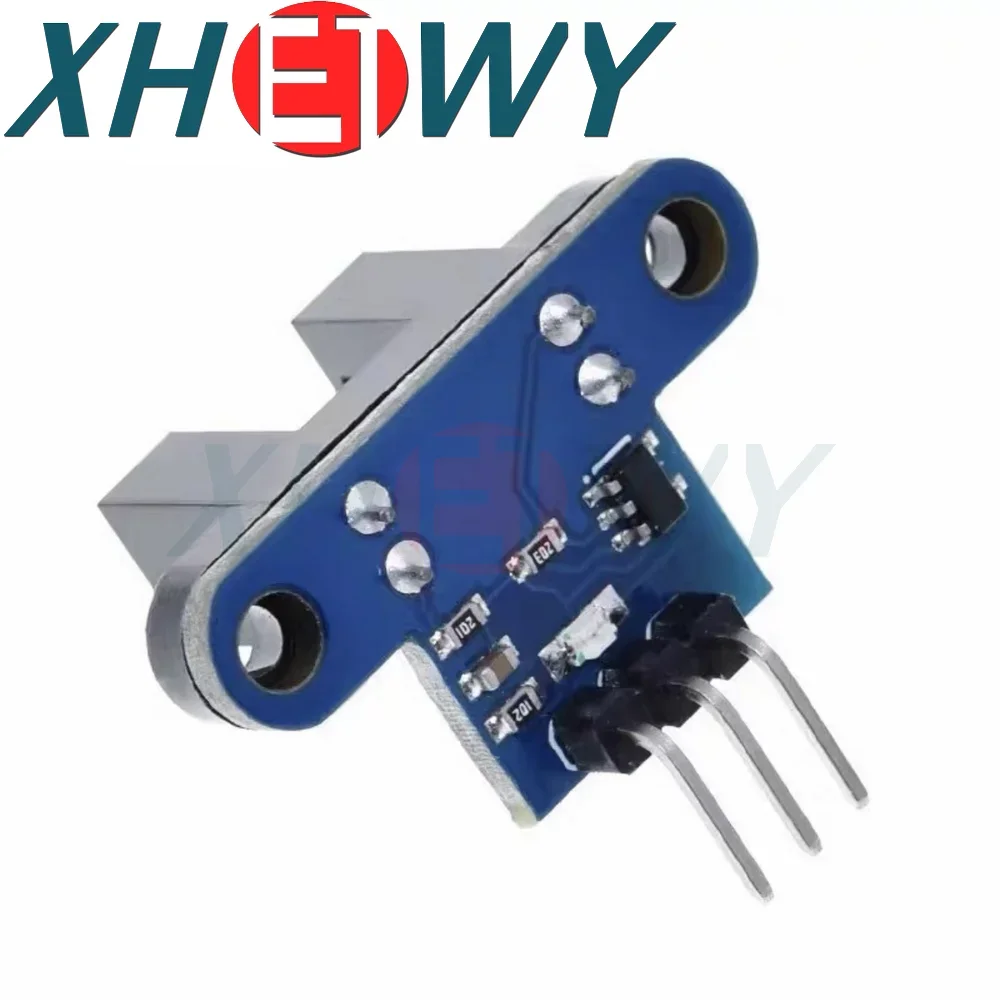 Intelligent car speed measurement module code plate counting speed measurement sensor with indicator light sends test program
