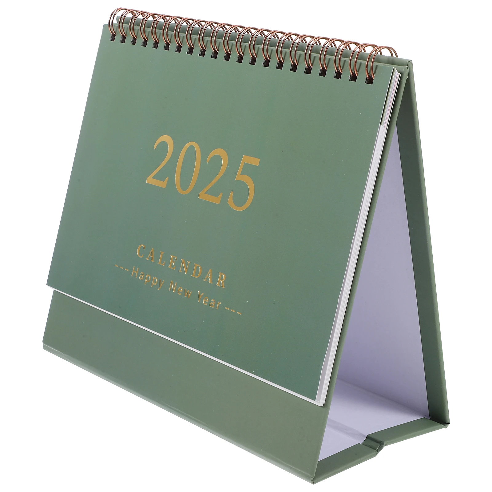 

NEW 2025 Desk Calendar Office 2024-2025 Spiral Academic Monthly Desktop Supply Table Decorations Calendar Delicate Home Supplies