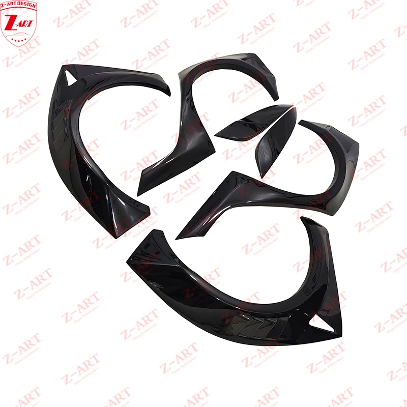 Z-ART Model 3 Wide Fender Flare for Tesla Model 3 Wide Body Kit for Model 3 Wheel Arch for Tesla 3 Carbon Fiber Wheel Arch