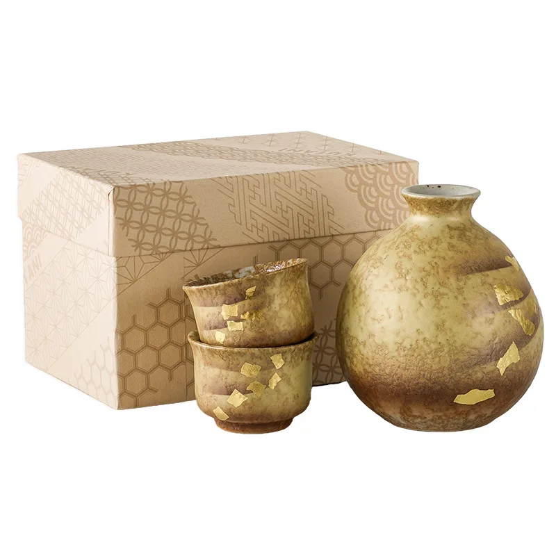 

Yakushi, set, Japanese, retro, wine dispenser