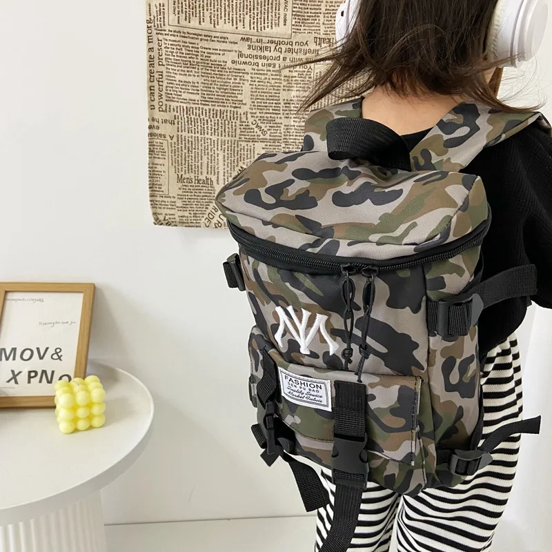 Mochilas escolares de moda para niños y niñas, mochilas de viaje de ocio ligeras para bebés, 2023