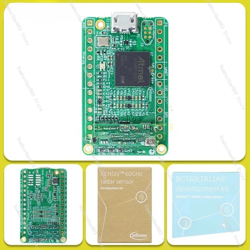 60GHz Radar Sensor Module DEMOBGT60LTR11AIPTOBO1 BGT60LTR11AIP for Motion and Human Presence Detection