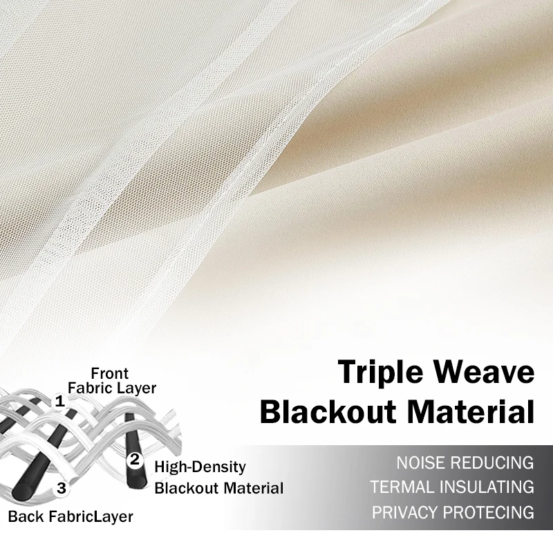 Blackout Kids Curtains for Bedroom Living Room Thermal Insulated Curtains for Girls Window Treatment Customize Size