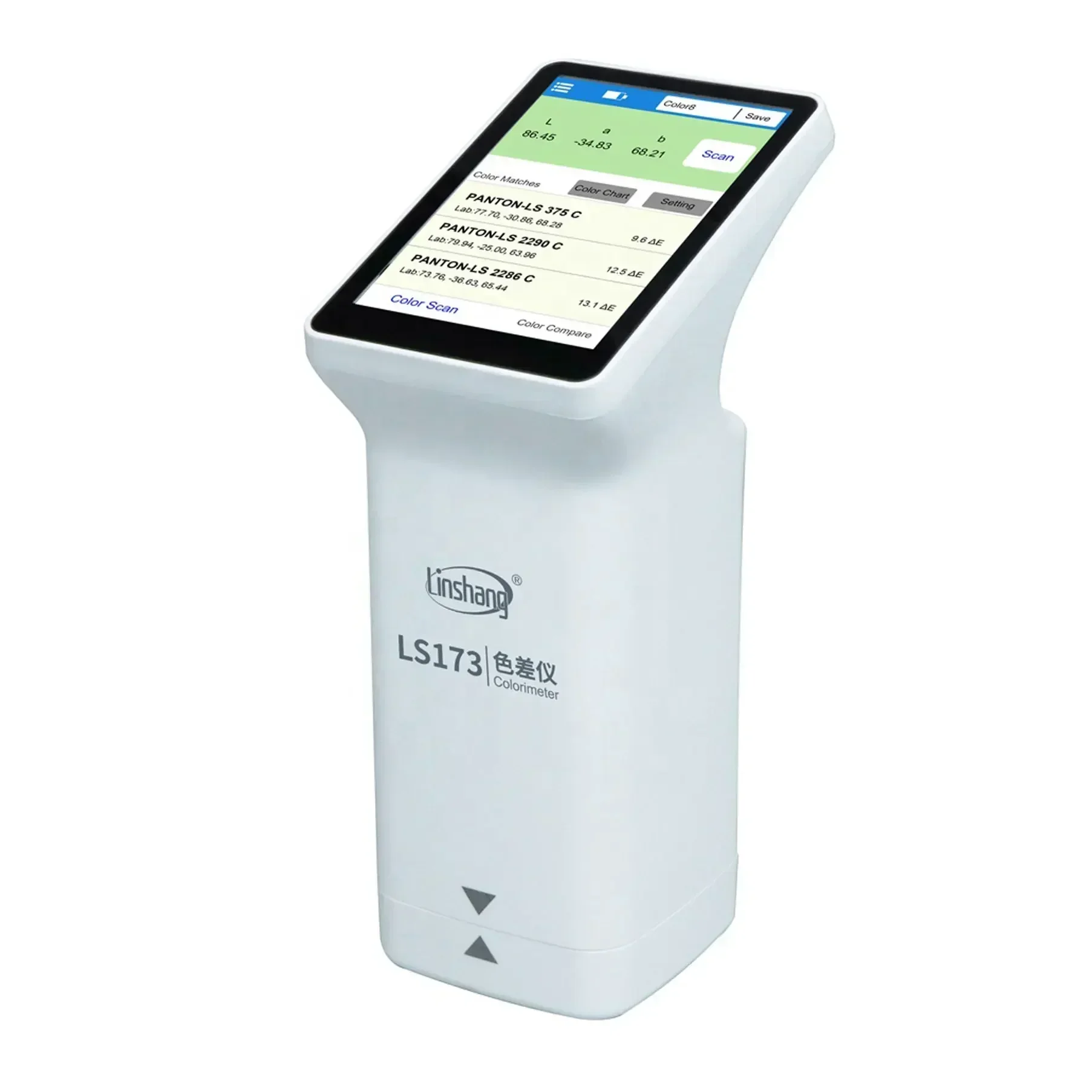 for 173 Portable Multifunctional Colorimeter With Touch Screens Color Analyzer Lab Values Indication