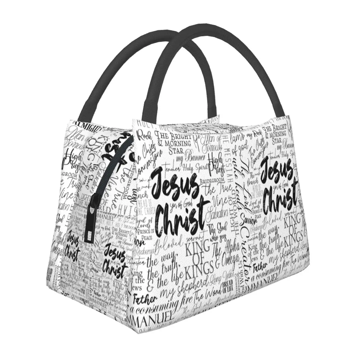 

Изолированная сумка-холодильник для еды с изображением Иисуса Христа, герметичный контейнер для еды, термосумка для обеда