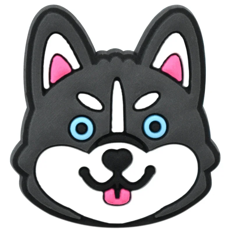 إكسسوارات أحذية جديدة على شكل كلب لكركس صنادل نسائية دبابيس نعال إكسسوارات ديكور أحذية شارات للأطفال والفتيان والفتيات والرجال - 5