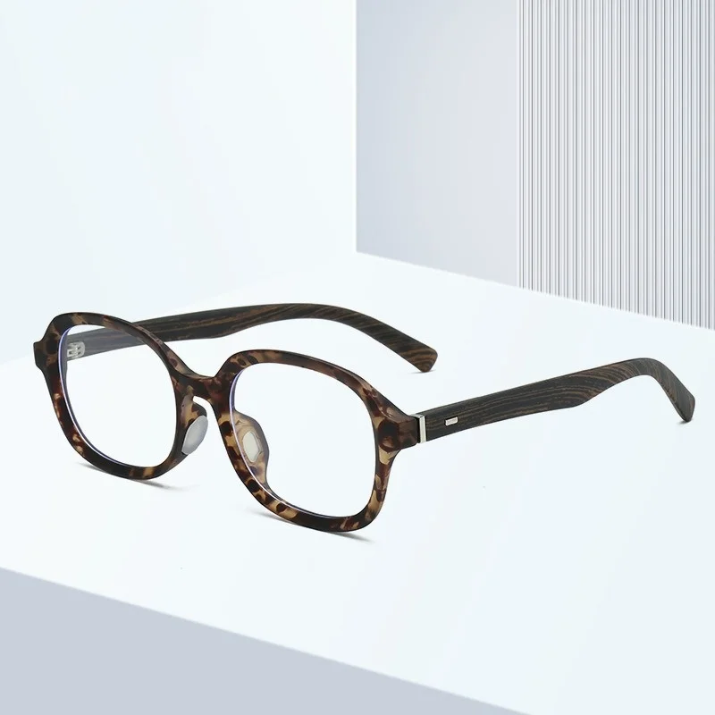 

TR90 Blue Light Blocking Square Reading Glasses For Women Men Vintage Hand Made Eyeglasses 0 +0.5 +0.75 To +6.0