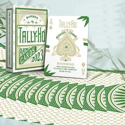 Tally-Ho Bamboo Playing Cards Deck Card Games Magic Tricks Props for Magician