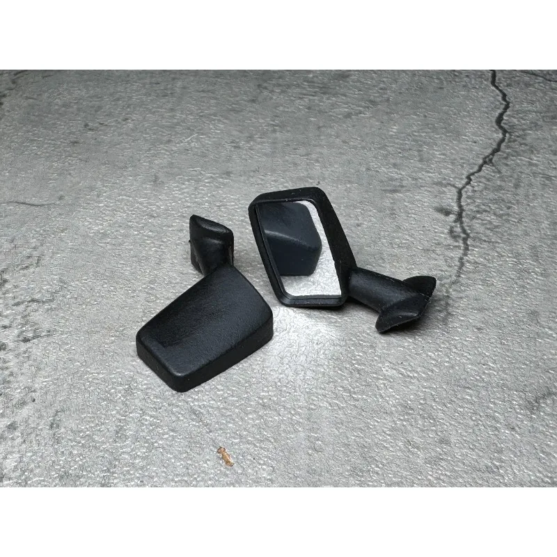 Scale Side Mirrors & Door Handles Kit for Axial 1/10 SCX10 III 1987 Toyota SR5 RC Rock Crawler, Upgrade Parts Accessories