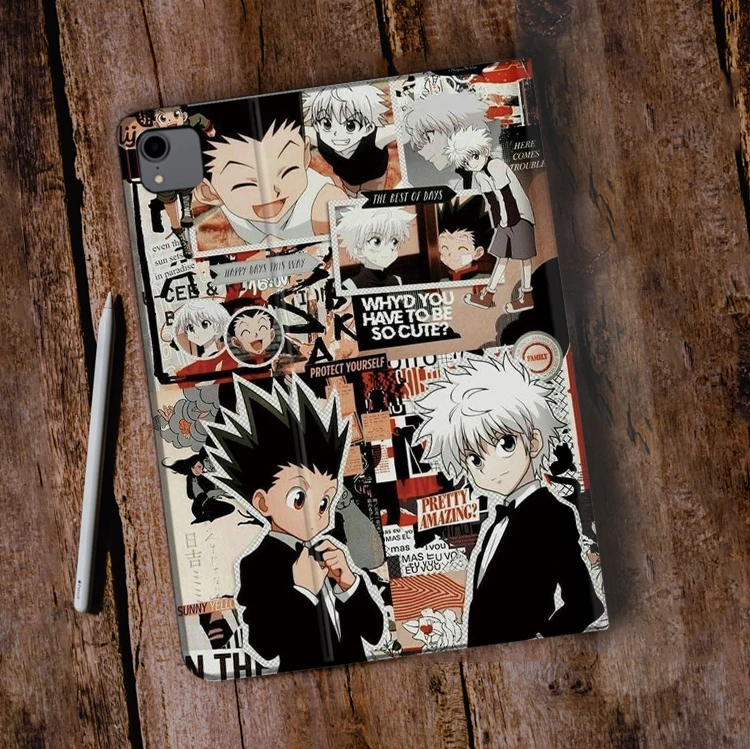 HUNTER×HUNTER GON Killua Case For iPad 10.2 7th 8th Air 2 3 Mini 1 2 3 5 Case Luxury Silicone For iPad Air 4 iPad Pro11 Case