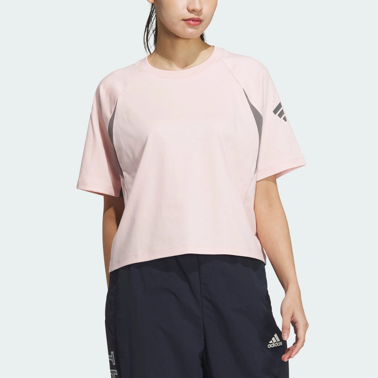 

Adidas genuine 2024 New Women's Breathable Lightweight Dry-Fit T-Shirt JN3506