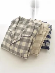 Autumn Winter Casual Cotton Pajamas Set Men Women Long Sve Flannel Spwear Home Comfortable Soft Warm Couple Outfit