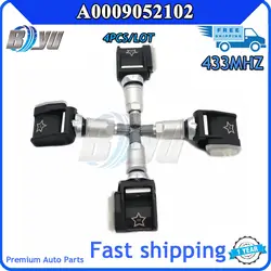 1/4PCS Car TPMS Tire Pressure Monitoring Sensor A0009052102 NEW For Mercedes-Benz E-Class [W213] 2016-2023 0009052102 433mhz