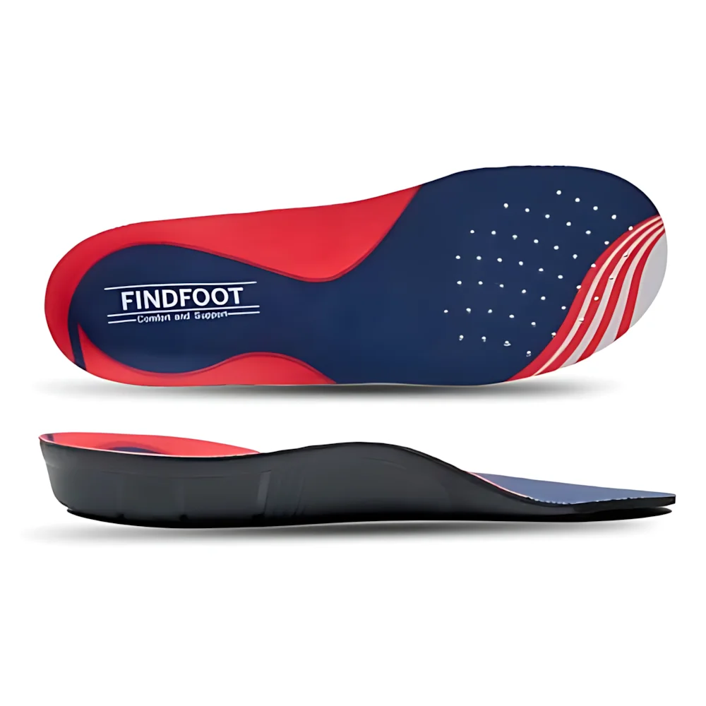 IFitna Orthopedic Plantar Fasciitis Relief Insole Flat Feet High Arch Support Insert Metatarsal Pain Men&Women Standing All Day