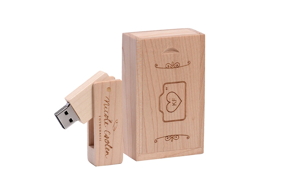 thumbnail image 2 of 16GB Novelty Wooden Drift Bottle Model USB Flash Drive – Unique Gift Memory Stick 2 of 5