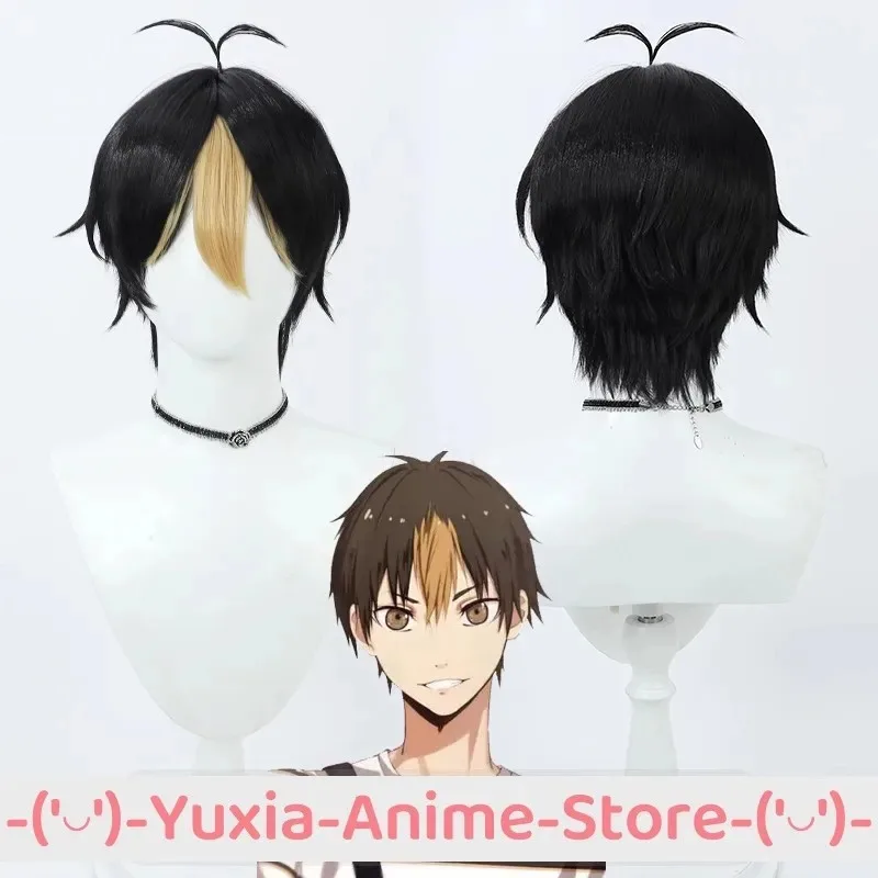 

AHaikyuu!! Nishinoya Yuu, парик для косплея, страж, божество, аниме, игра, костюм для ролевых игр, реквизит, синтетические волосы, термостойкое волокно