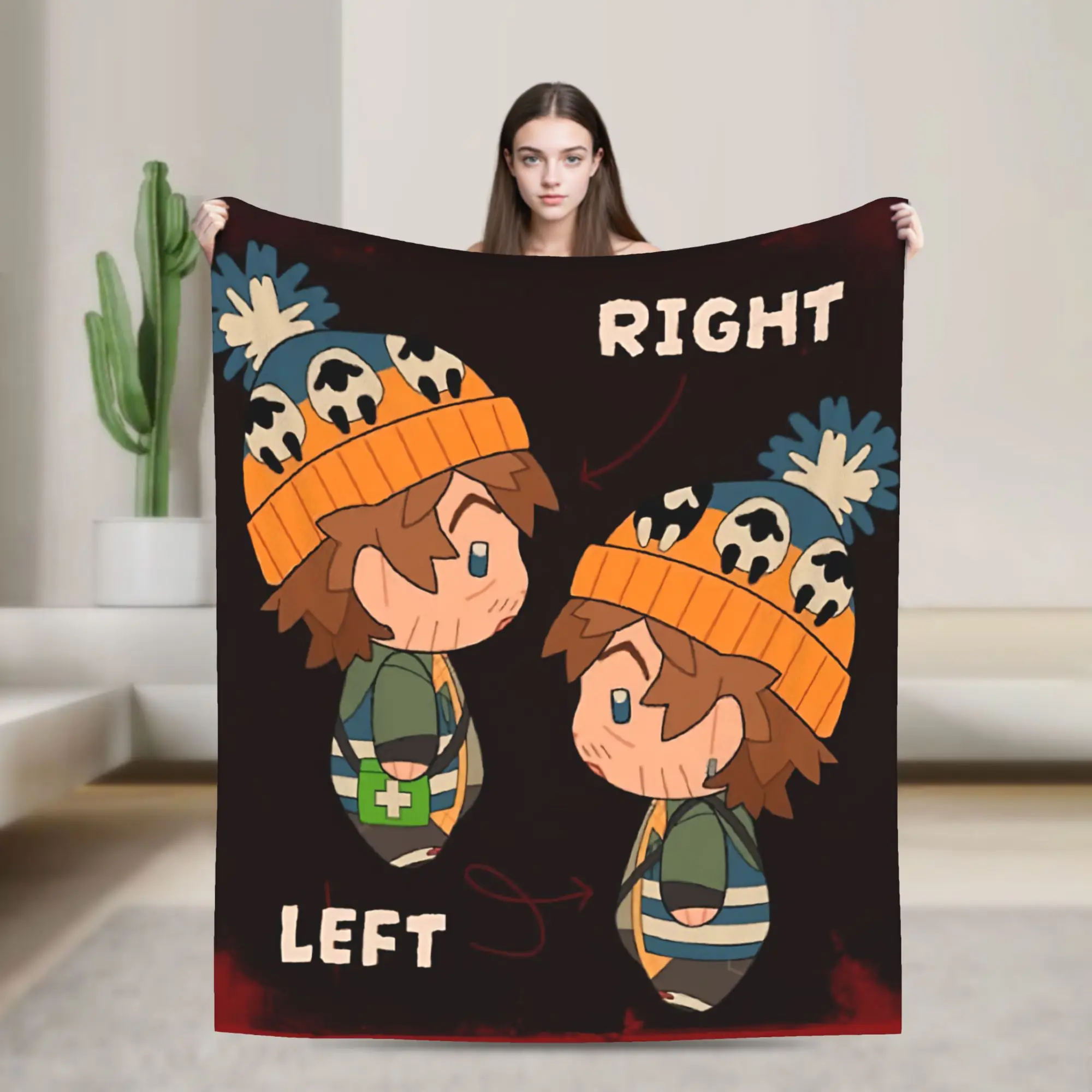 Bryan Hodukavich Blanket  Flannel Funny Warm Throw Blanket for Coverlet Summer