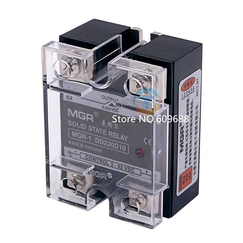 Mager MGR Single Phase Solid State Relay SSR MGR-1 DD220D10 DD220D25 Switch