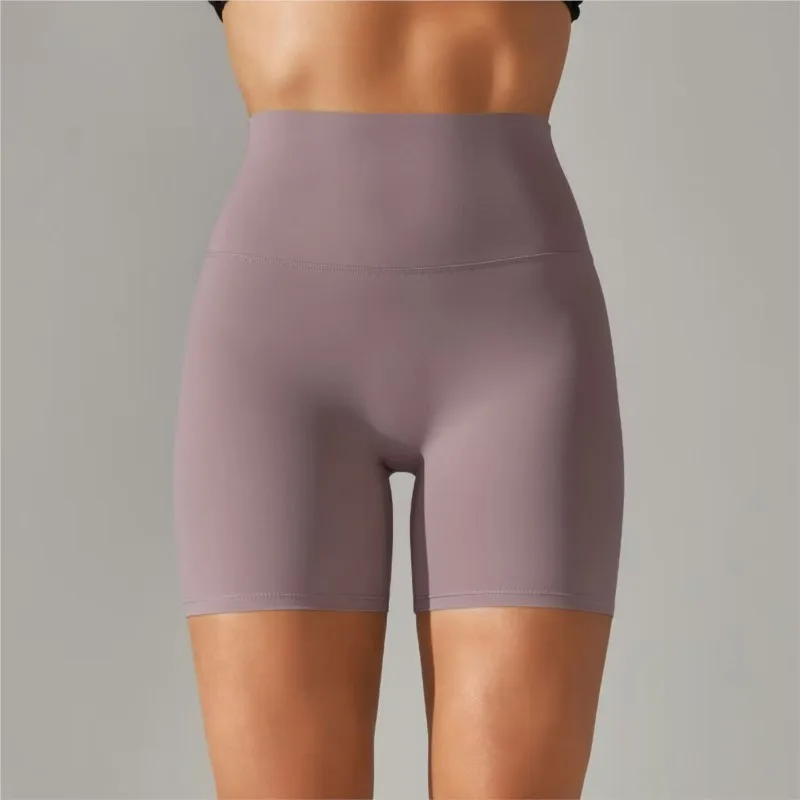 Seamless Yoga Shorts Women Fitness Shorts Running Cycling Shorts Breathable Sports Leggings High Waist Summer Workout Gym Shorts