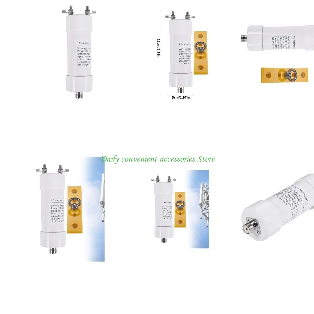 

97QB 200W 1: 6 Балун 1-56 МГц диапазоны разъемов антенн высокой эффективности
