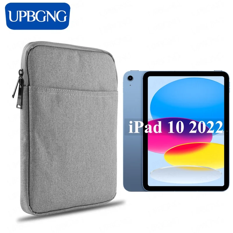 

UPBGNG for iPad Bag Universal Laptop Bag Pouch Cover Zipper Handbag Sleeve iPad 10th 2022 10.9 Pro 2022 11 Air 5 4 9th 8th Case