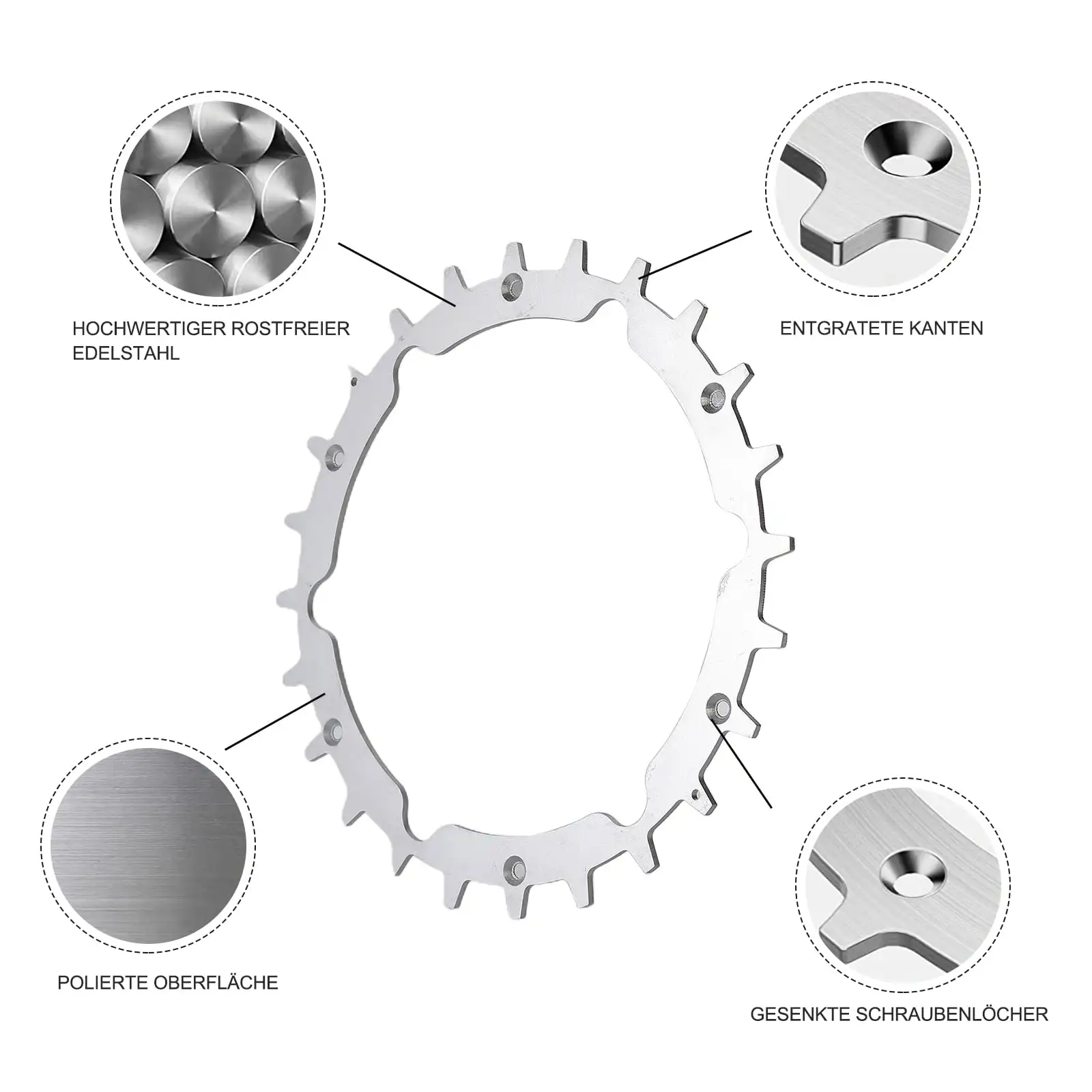 Durable Lawnmower Spikes For City 215mm Accessories Elaborately Deburred For 250/500/Life Robotic Lawn Mower