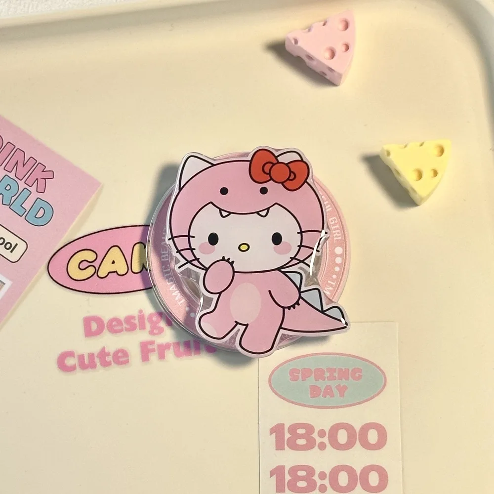 سانريو مرحبا كيتي ميلودي Pochacco حامل قابل للتوسيع حامل قابل للطي Magsafe PopSockets المغناطيسي للهاتف البنصر حامل