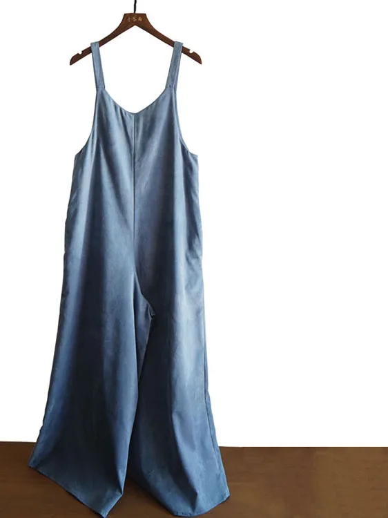 

Spring Autumn Wide Leg Pants Women's Overalls High Waist Long Pants Commute Sle Comfortable Polyester K0 Pants