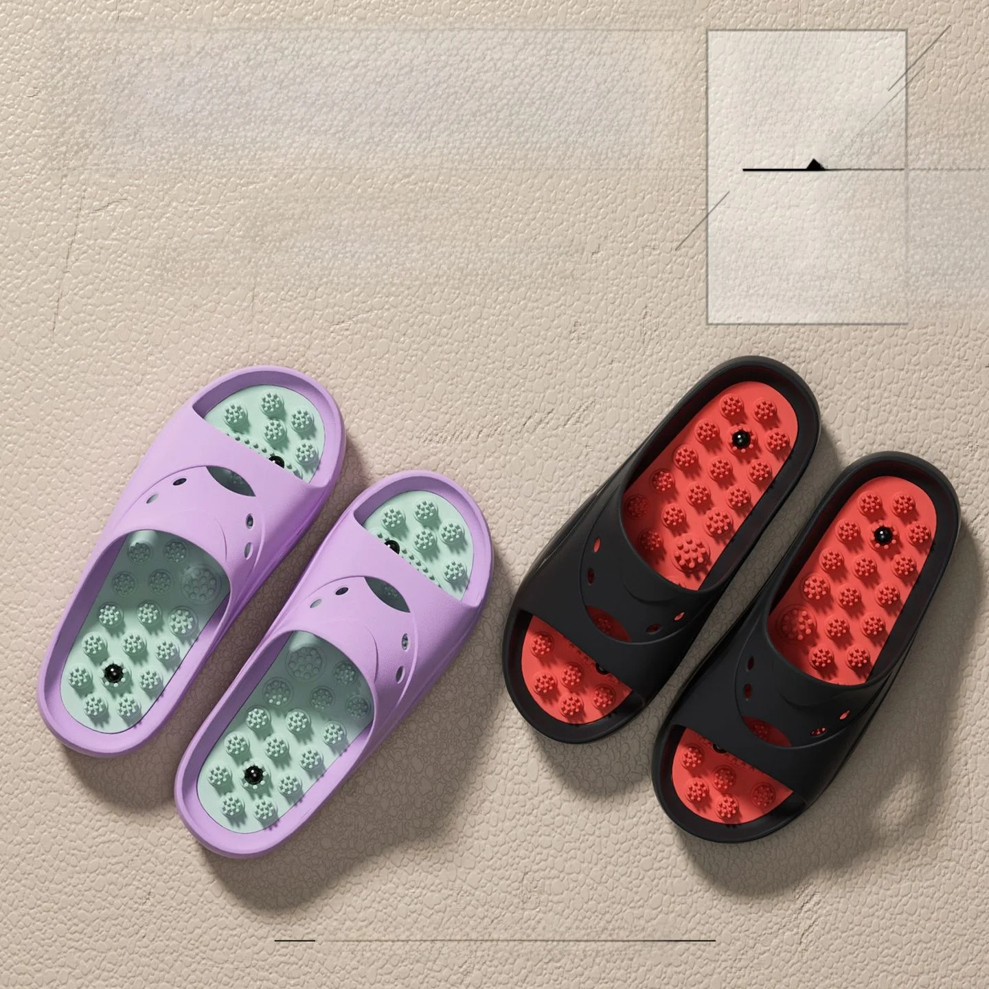 Sandal Pijat Sol Magnetik ECAC - Flippers Swimming ulasan dan harga