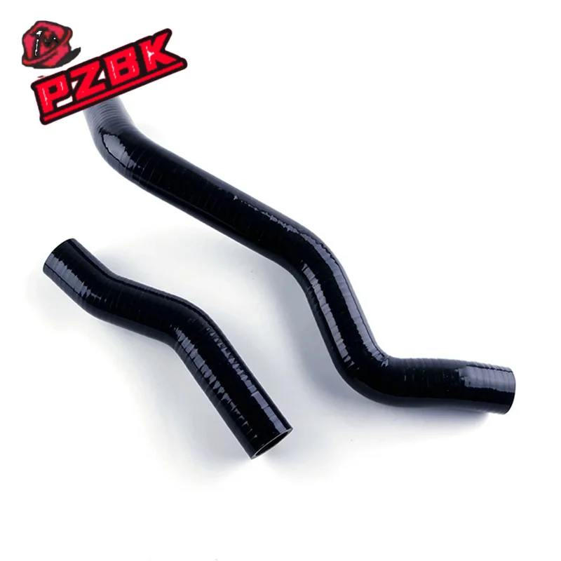 2PCS Silicone Coolant Radiator Hose Tube Kit For Mitsubishi Lancer Evolution EVO 1 2 3 CD9A CE9A 4G63 1992-1996 1993 1994 1995