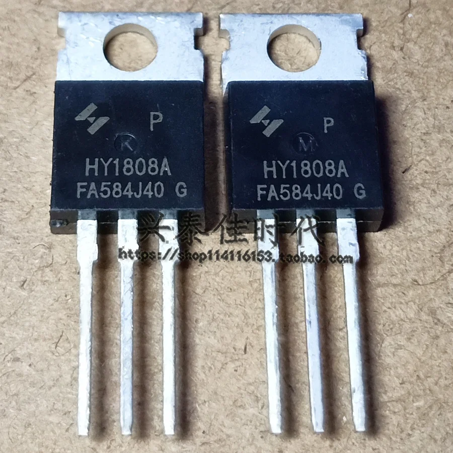 오리지널 HY1808A, HY1808P, 75V85A, 로트당 5 개