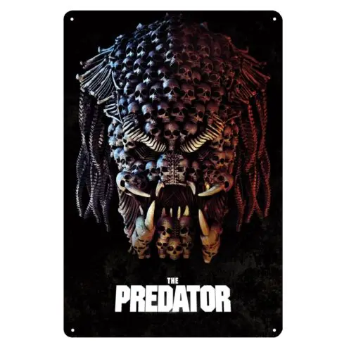 

The Predator Movie Metal Poster Tin Sign 20x30cm Plaque -aluminum