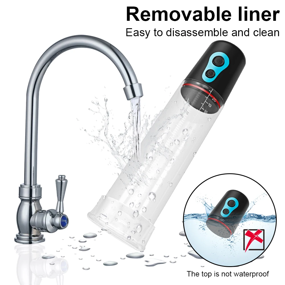 Agrandisseur de pénis électrique pour hommes, masturbateur masculin, pompe à vide, agrandissement du pénis, jouets sexuels, entraîneur de pénis plus grand