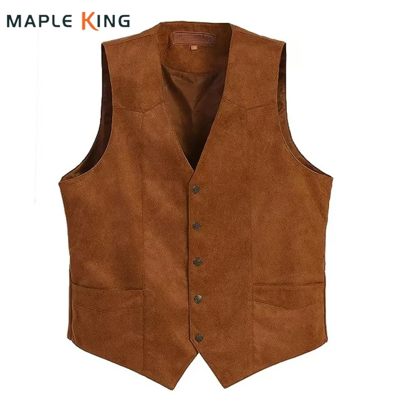 

Man Suit Vest Luxury Chaleco Formal Western Cowboy Vintage Waistcoat Groomsmen Wedding Business Gilet Slim Fit Mens Dress Vest