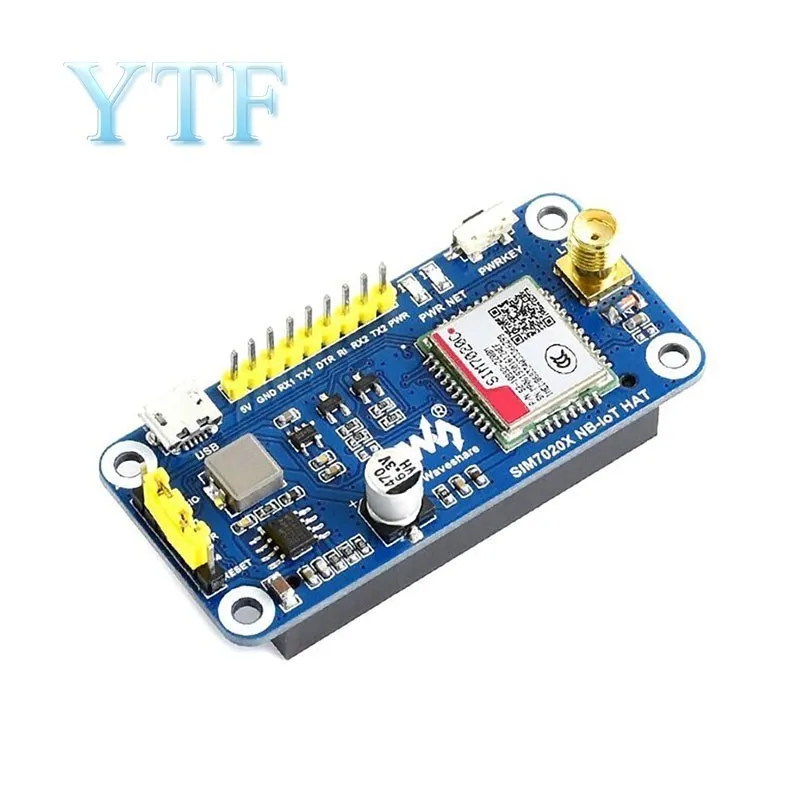 GSM GPRS Bluetooth HAT Shield Board SIM7020C Sim Card Module Supports SMS DTMF HTTP For Raspberry Pi 4 Model B 2B 3B 3B+ Zero W